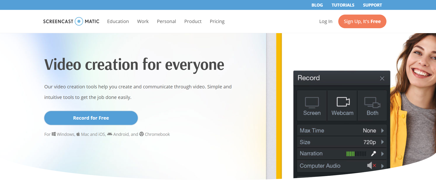 créer un blog wordpress